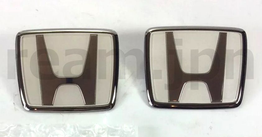 新品 ホンダ純正 S2000 AP1 AP2 フロント リア エンブレム ホワイト  