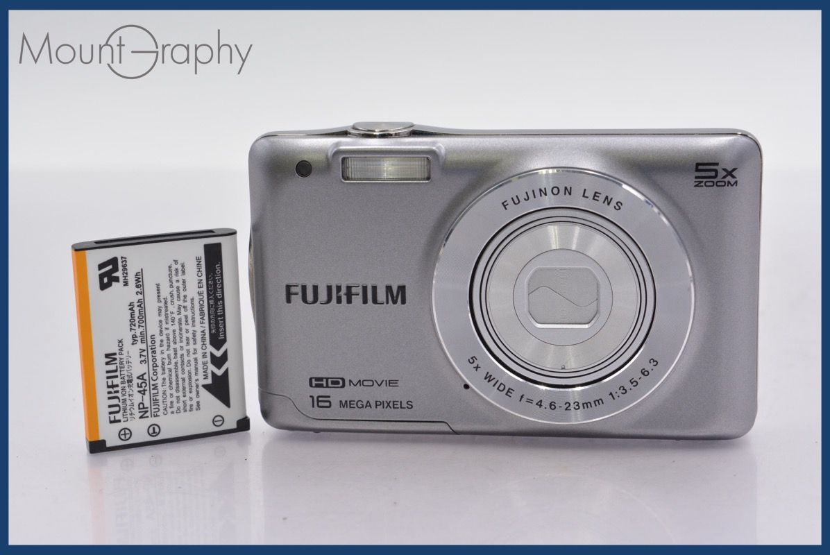 ☆極上美品☆ 富士フィルム FUJIFILM FinePix JX680 5x バッテリー付属  