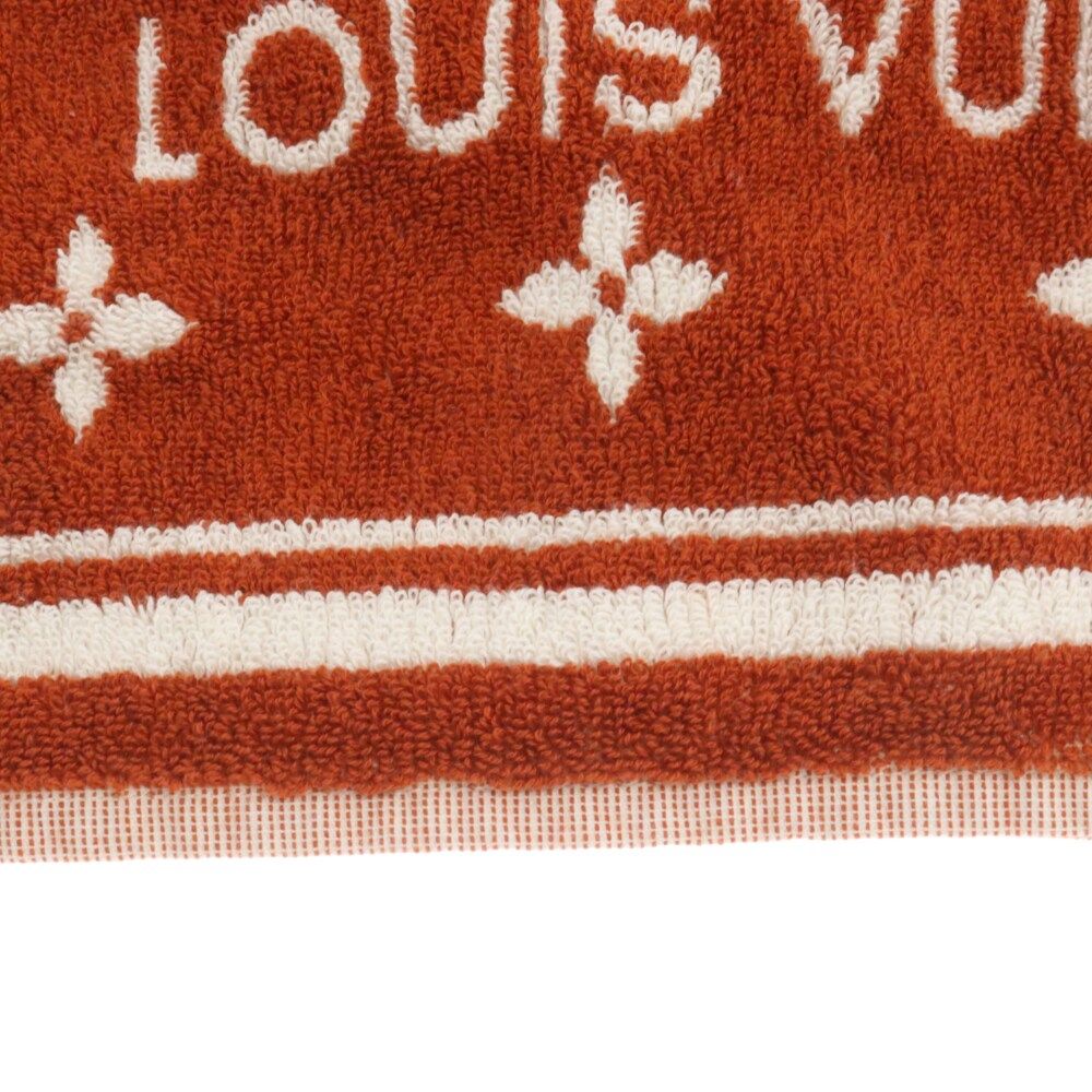 LOUIS VUITTON モノグラム セルヴィエット タオル M77752➕ LOUIS VUITTON (ルイヴィトン) モノグラム ビーチタオル
