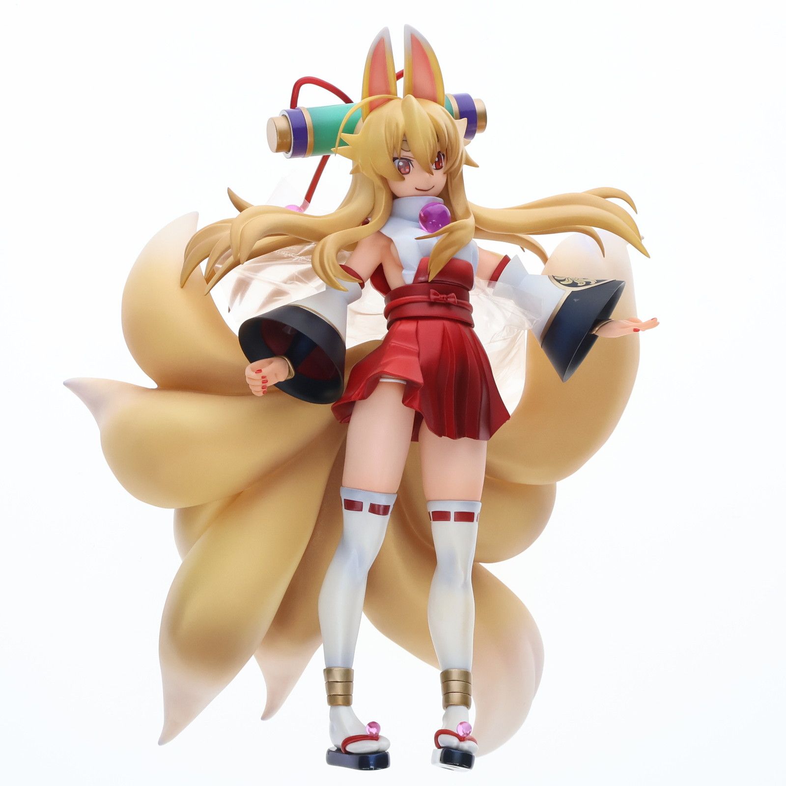 MegaHouse - ポストカード付属 エクセレントモデル 白面金剛九尾イヅナ 神羅万象チョコ 1/8 完成品 フィギュア メガハウス ポストカード付属 エクセレントモデル 白面金剛九尾イヅナ 神羅