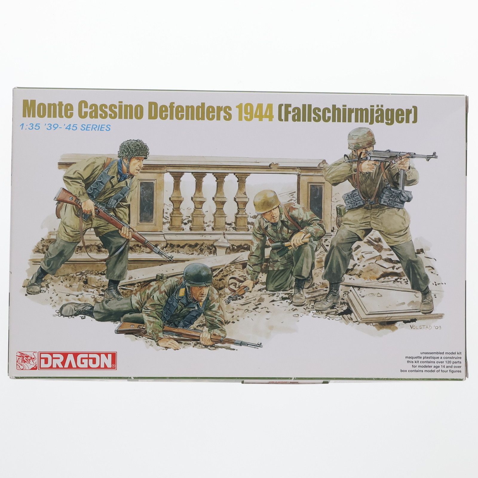 '39-'45 SERIES 1/35 モンテカッシーノ 防衛隊 1944(降下猟兵) プラモデル(6514) DRAGON(ドラゴン)