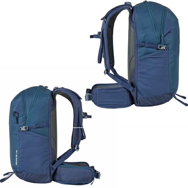 ミレー ウェルキンジップ25 MILLET WELKIN ZIP 25 登山 ザック バックパック ブラック サファイア ハイドロ