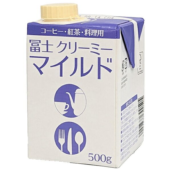 守山乳業 冨士 クリーミーマイルド 500g紙パック×12本入× 2ケース ｜ クリーミーマイルド 紙パック 嗜好品