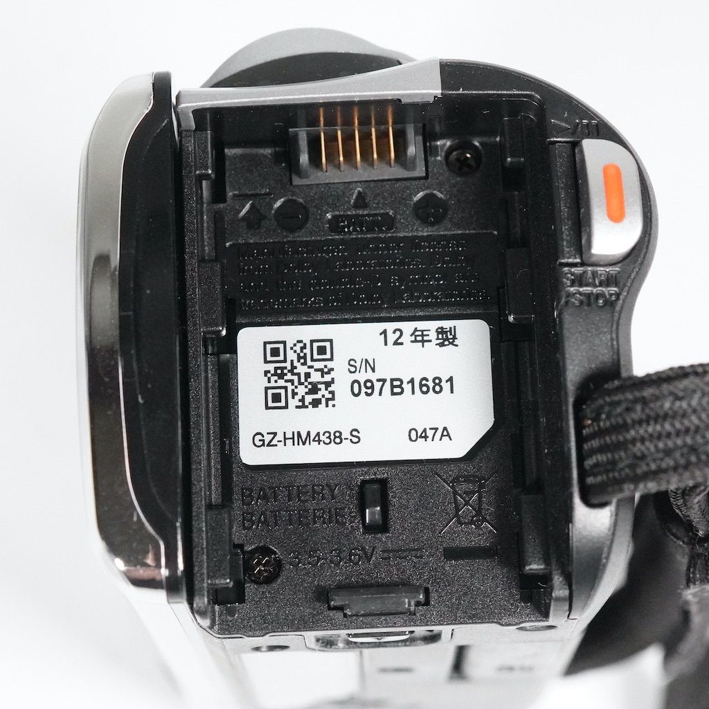 JVC Victor Everio GZ-HM438-S シルバー 動作OK 1週間保証 /1073