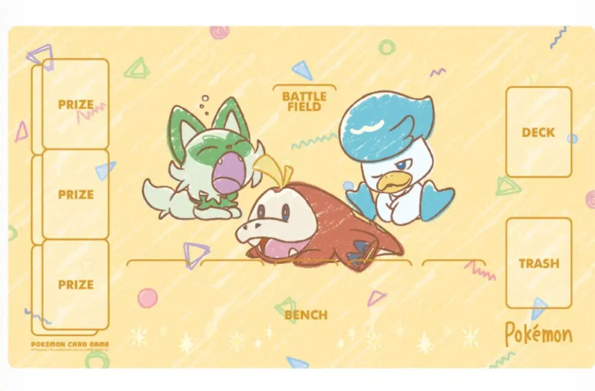 ポケットモンスター マット クレヨンタッチ crayon touch