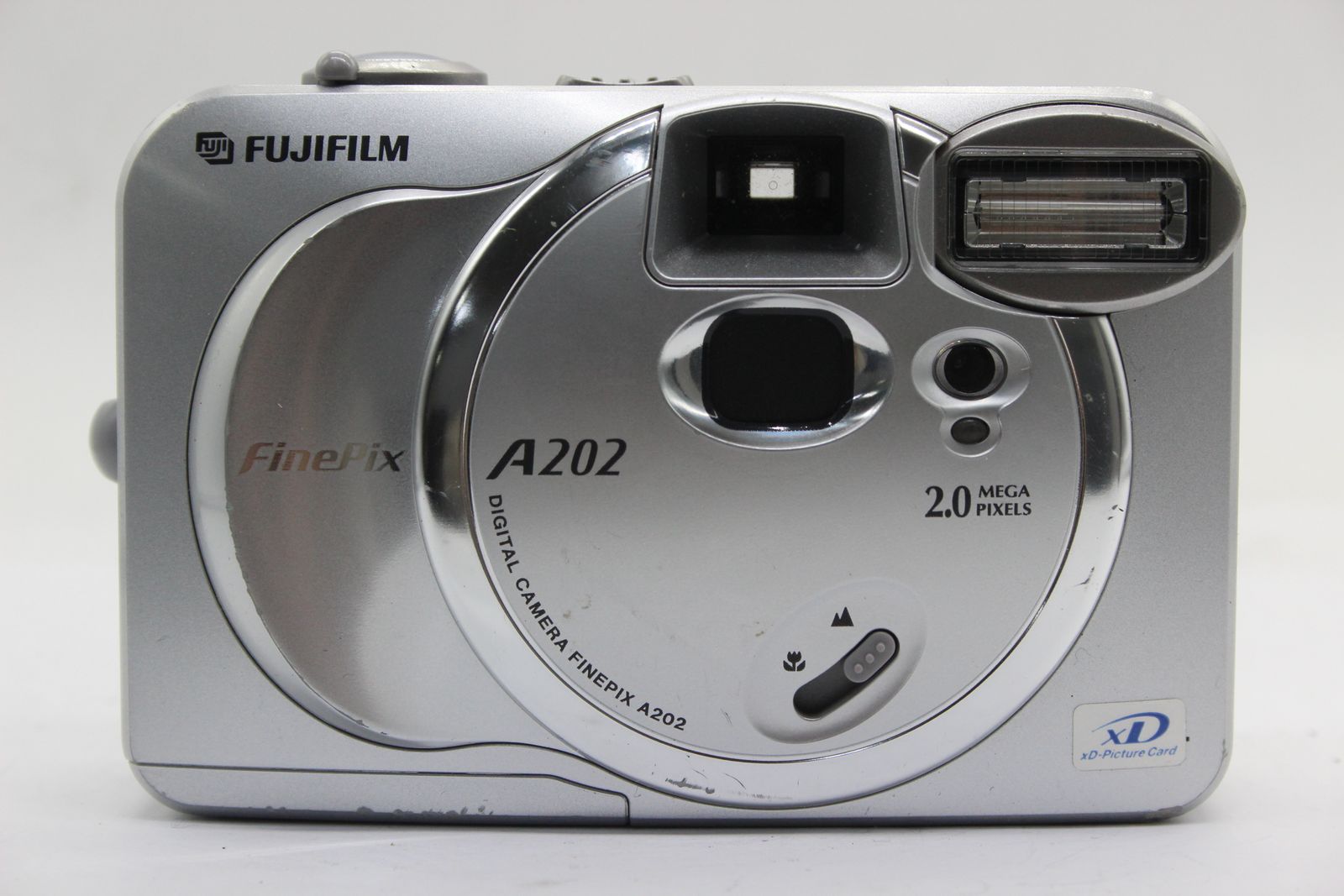 【返品保証】 【便利な単三電池で使用可】フジフィルム Fujifilm Finepix A202 コンパクトデジタルカメラ s4927