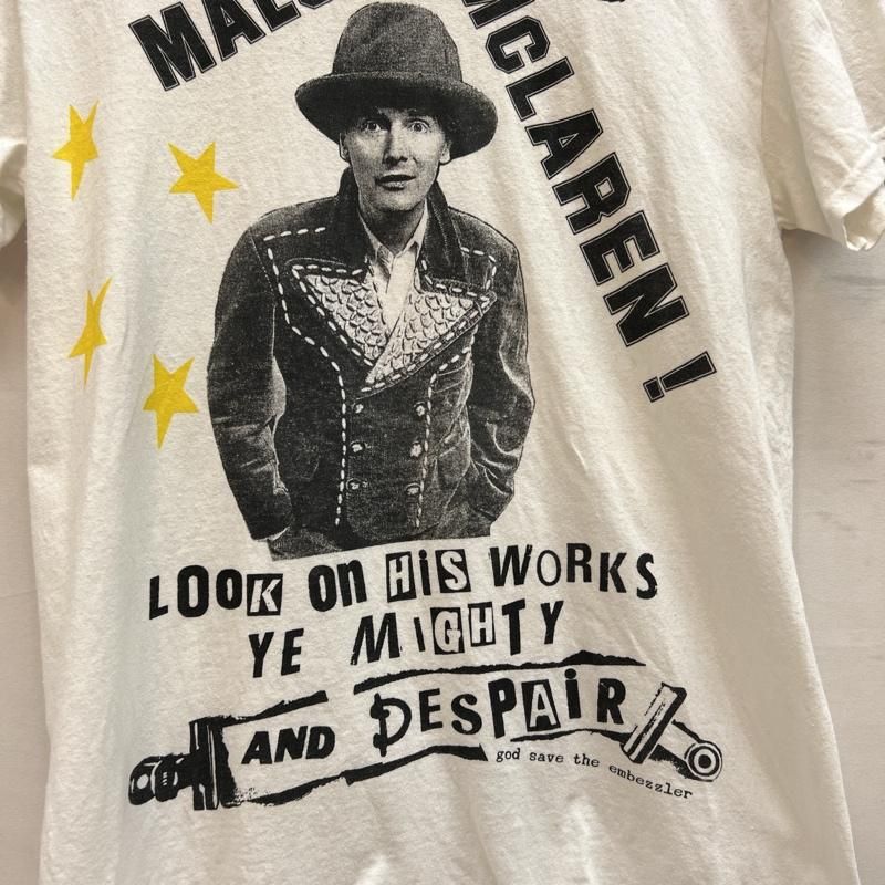 USED 古着 Tシャツ 半袖 マルコム マクラーレン Malcolm McLaren