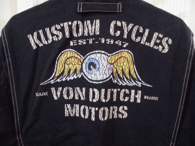 使用品) VON DUTCH MOTORS ツナギ 長袖 ボンダッチ - メルカリ