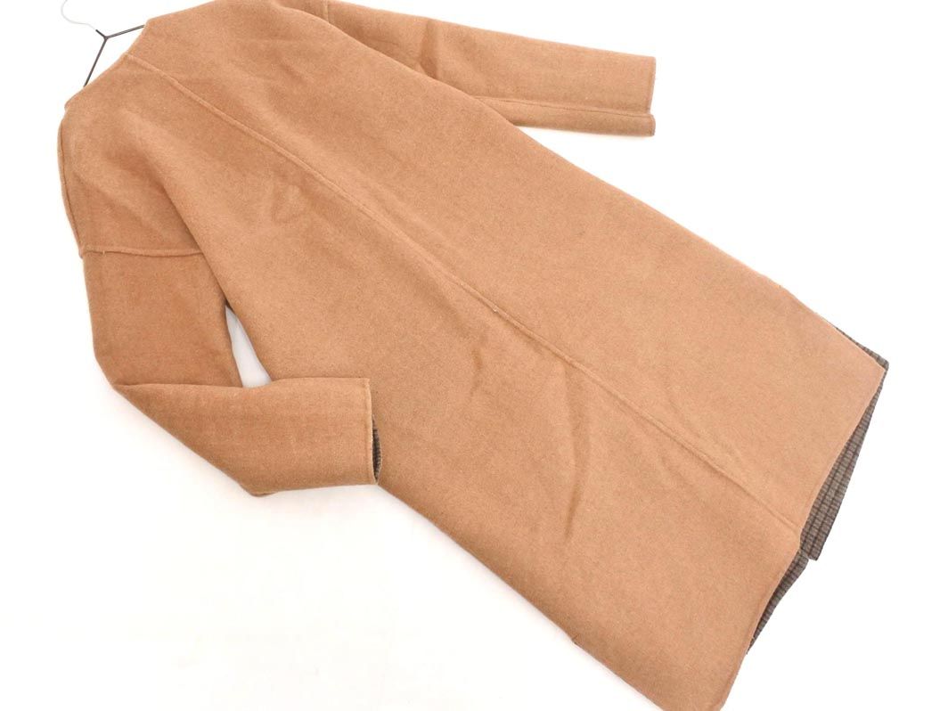 アーバンリサーチドアーズ　ウールロングコート　ブラウン URBAN RESEARCH DOORS（アーバンリサーチドアーズ）の「ウール