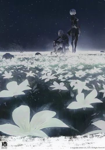 NieR ニーア 10周年記念くじ G賞 B5ポスター コンプリート NieR ニーア