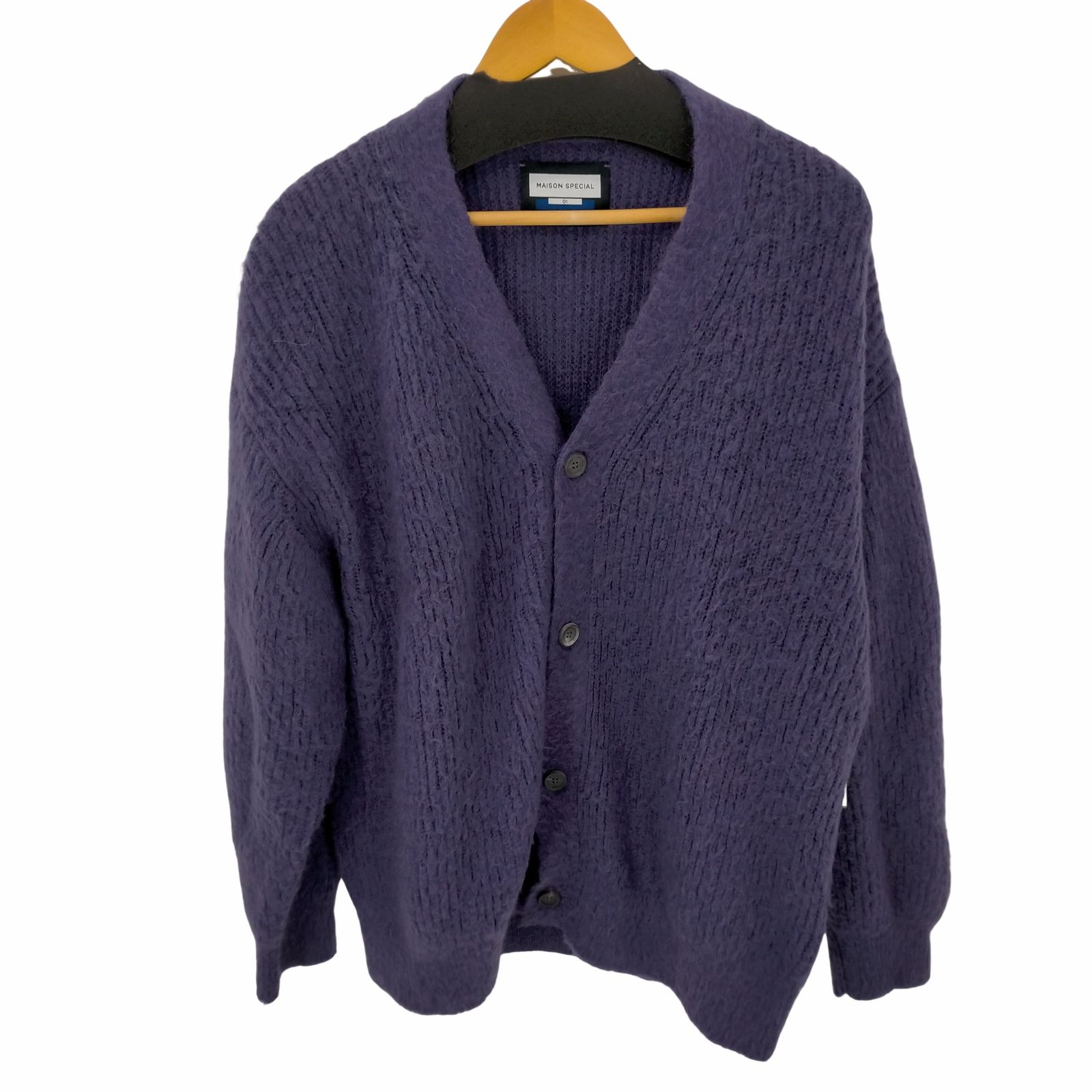 メゾンスペシャル MAISON SPECIAL 22SS ブラッシュドモヘヤプライム 