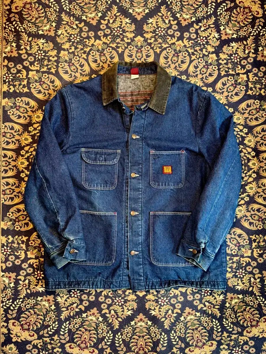 80s BIGベン デニム カバーオール チョアジャケット