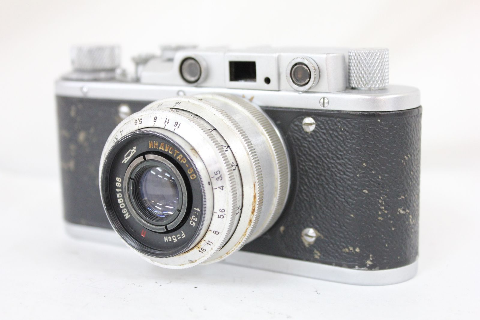 【返品保証】 ゾルキー Zorki Industar-50 5cm F3.5 ライカLマウント カメラ M5930