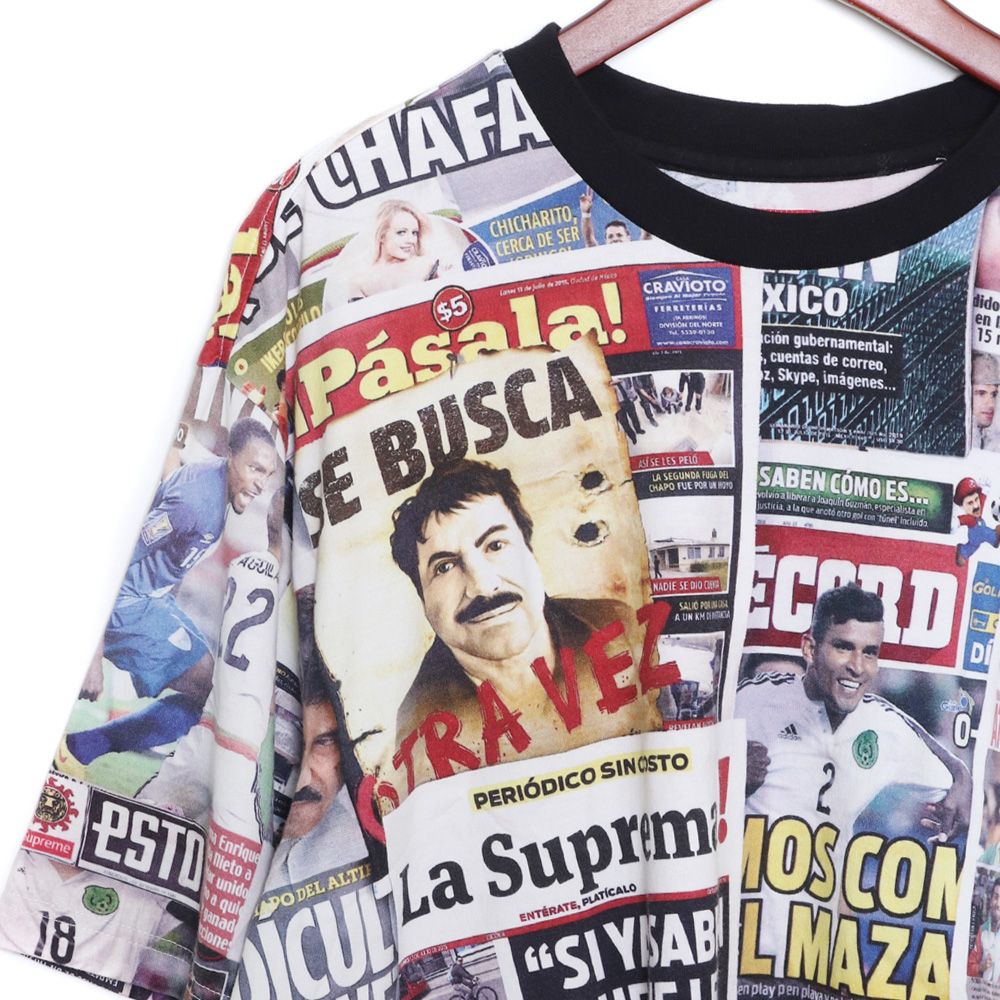 SUPREME Headline S/S Top Tee - メルカリ