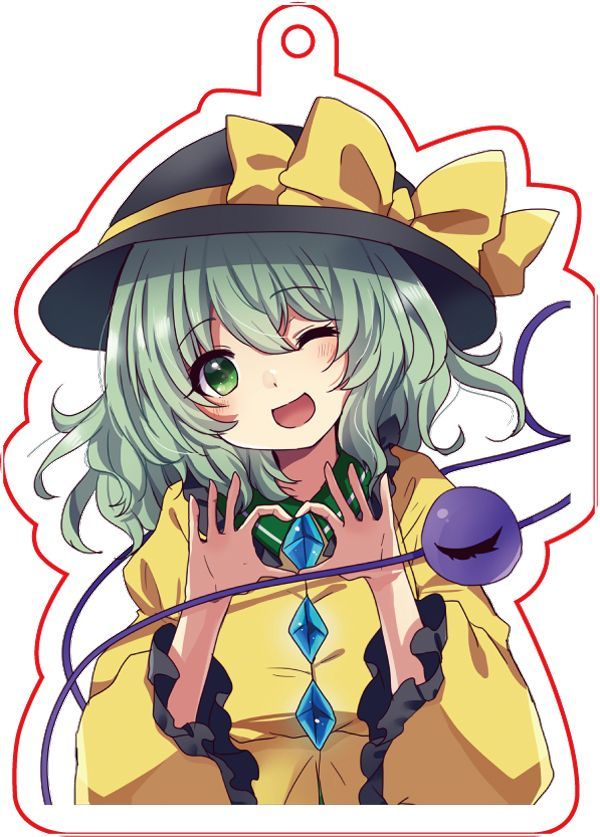 東方 アクリルキーホルダー 古明地こいし n-1 -ハチワレキッド