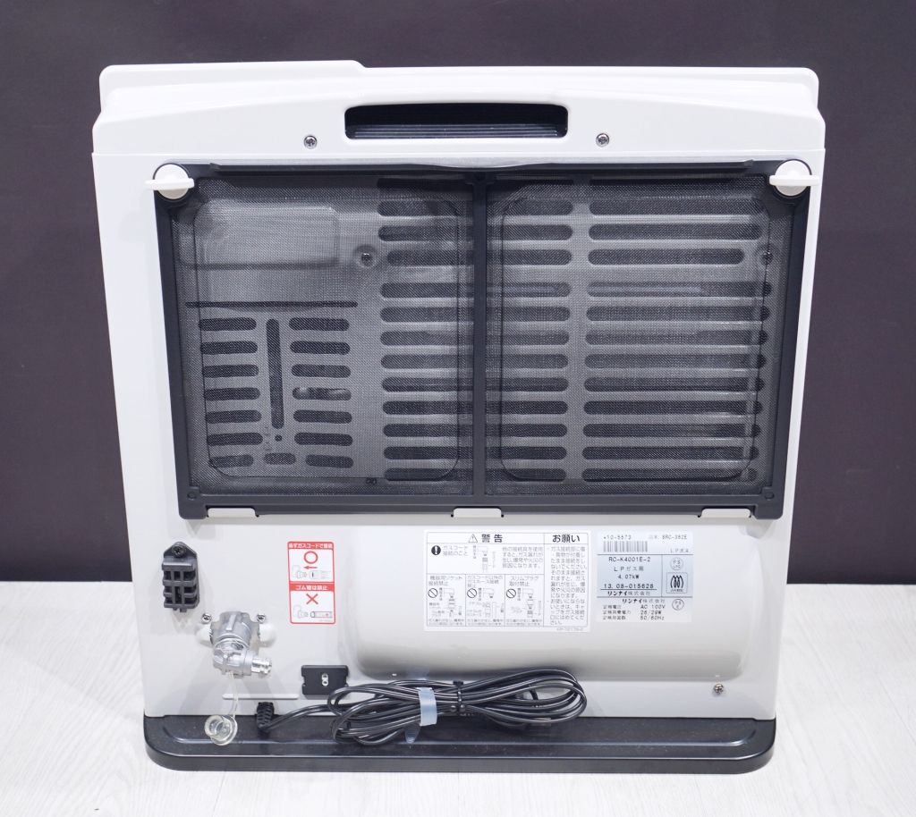 送料込みリンナイ LP用ガスファンヒーター RC-K4001E-2 Rinnai 【公式