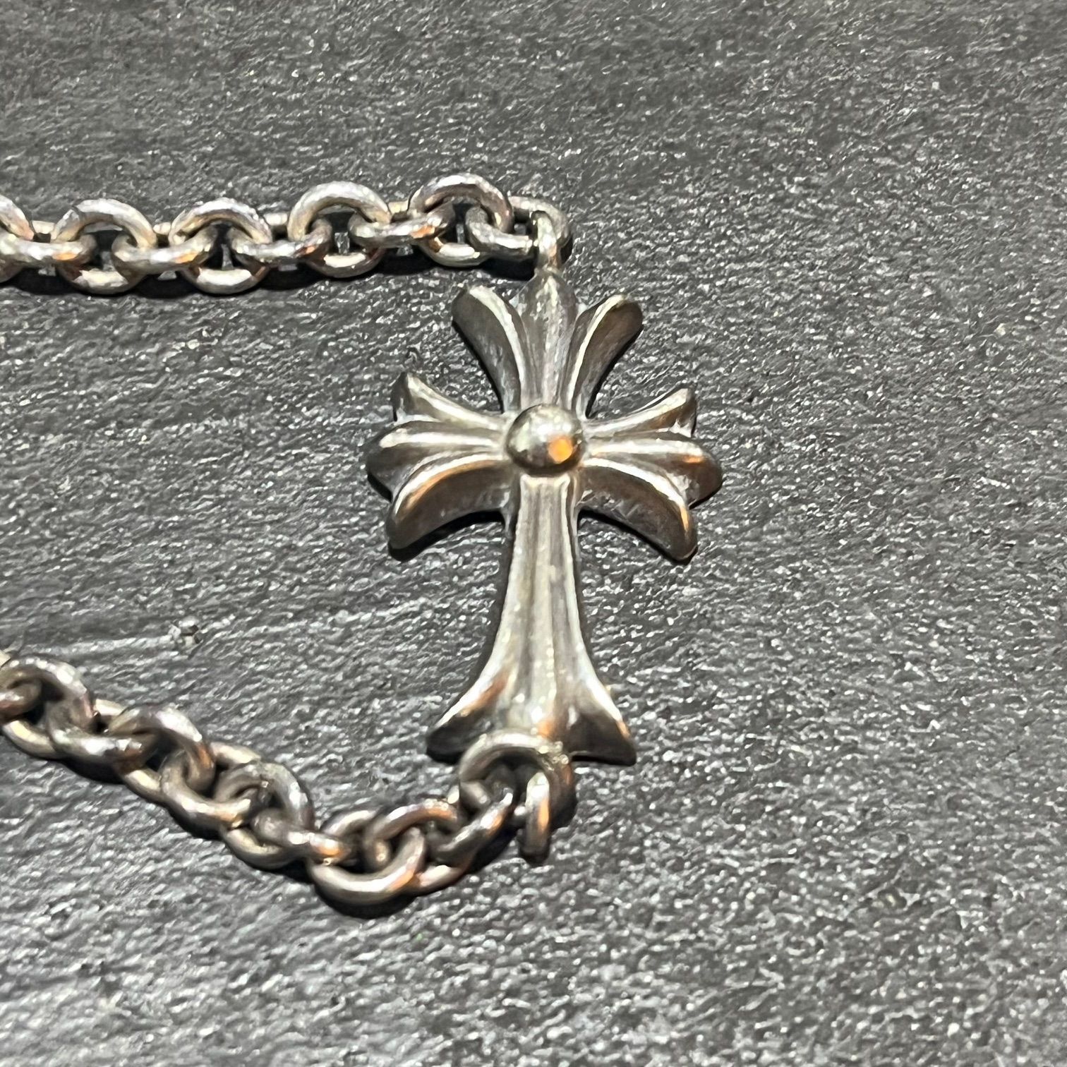 CHROME HEARTS タイニー CHクロス チェーン ブレスレット クロムハーツ