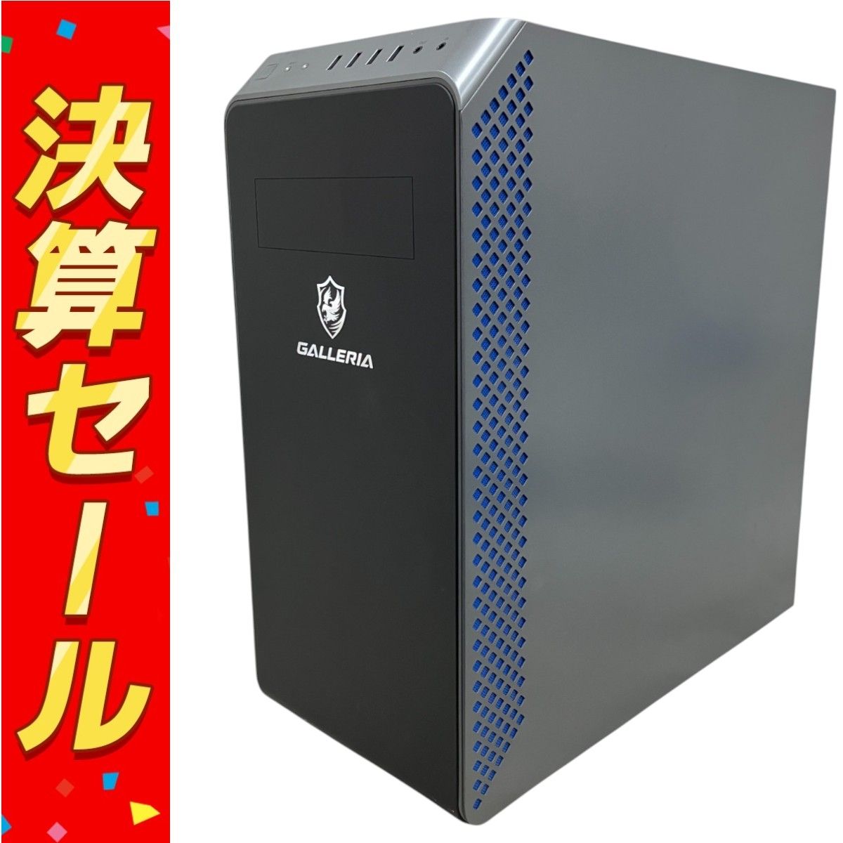 Thirdwave GALLERIA XA7C-G60S デスクトップ パソコン i7 10700 16GB SSD 512GB GTX 1660 SUPER win11 M10111467