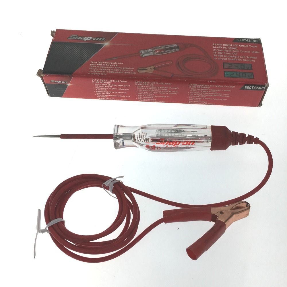 スナップオン デジタル液晶サーキットテスター 24V 新品 Yahoo!オークション -「サーキットテスター スナップオン」の落札相場