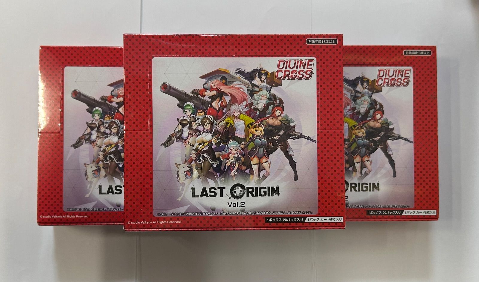 divine cross last origin vol.2 3box 未開封 Last Origin Vol. 2 Divine Cross Booster Pack (Set of 20