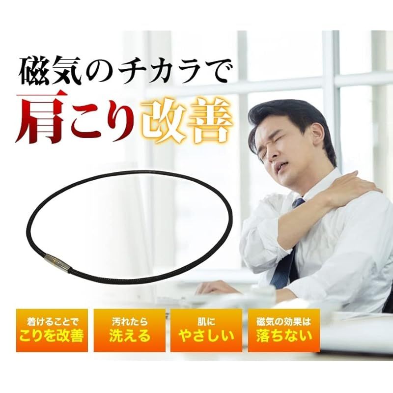 ファイテン RAKUWA磁気チタンネックレス