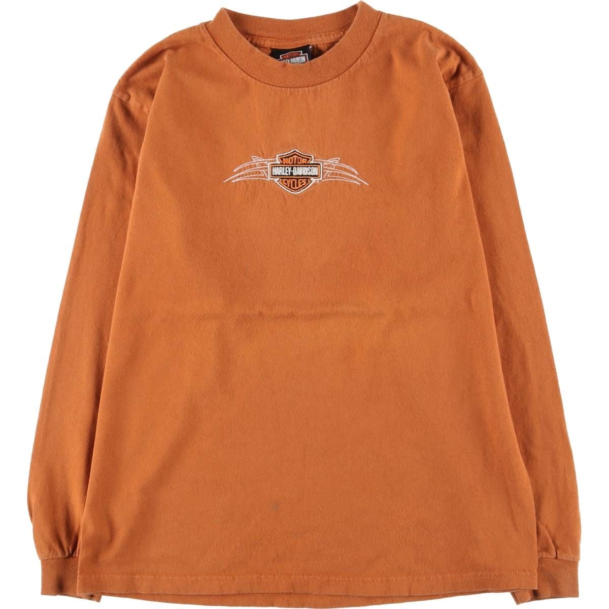 古着 ハーレーダビッドソン Harley-Davidson ロングTシャツ ロンT メンズS相当|eaa543070