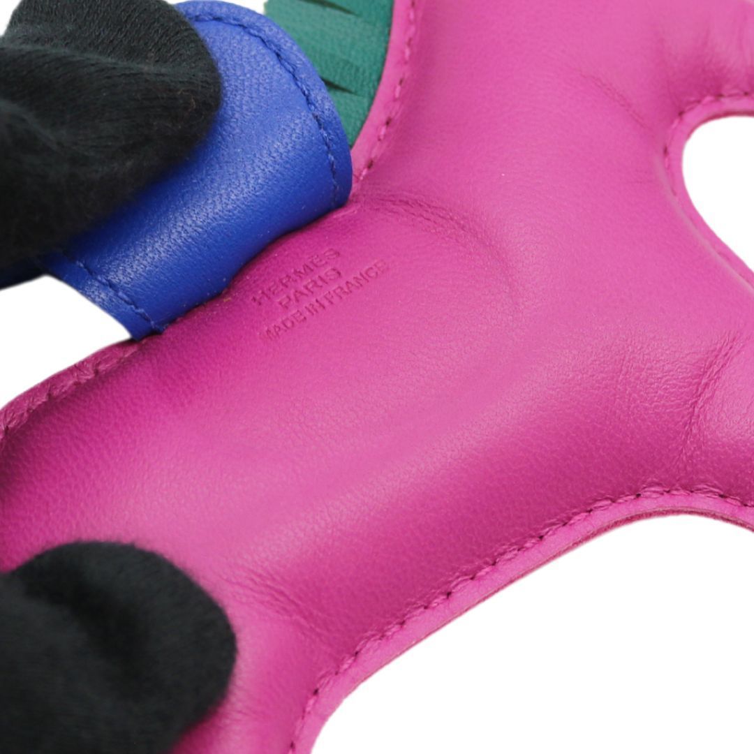 HERMES【エルメス】 ロデオチャーム MM ローズパープル×マラカイト