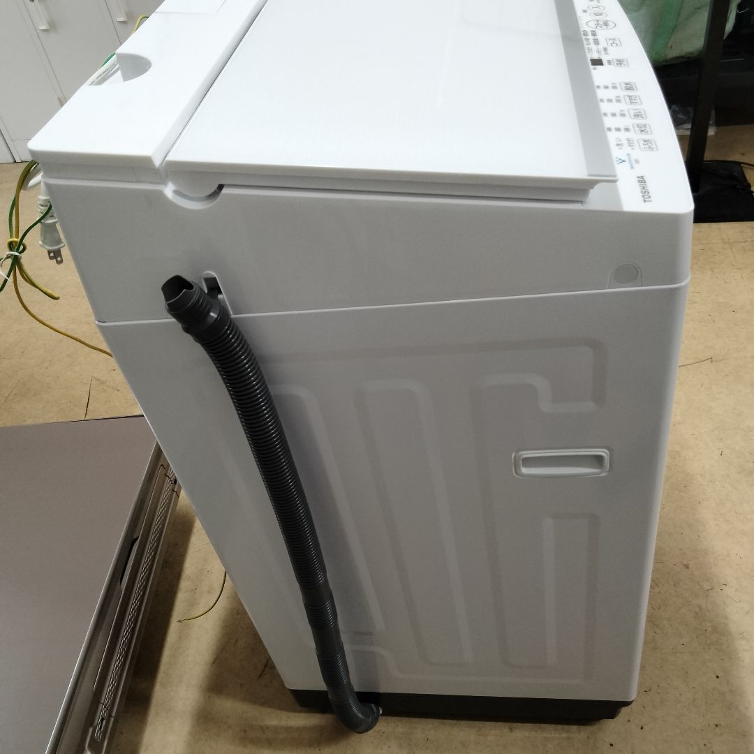 N-4127] TOSHIBA 東芝電気洗濯機 AW-6DH1 6kg 2021年製【中古品】 送料