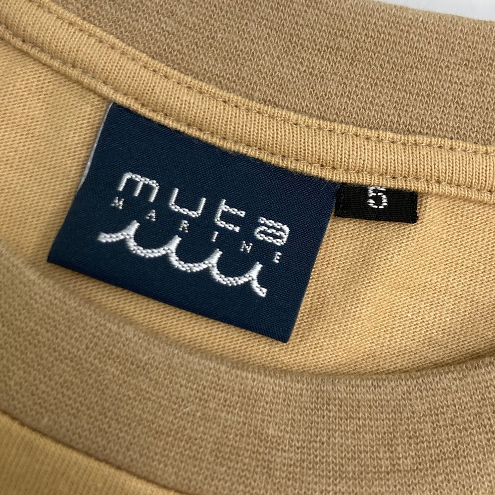 サイズ：5 MUTA MARINE ムータマリン 半袖Tシャツ ベージュ系