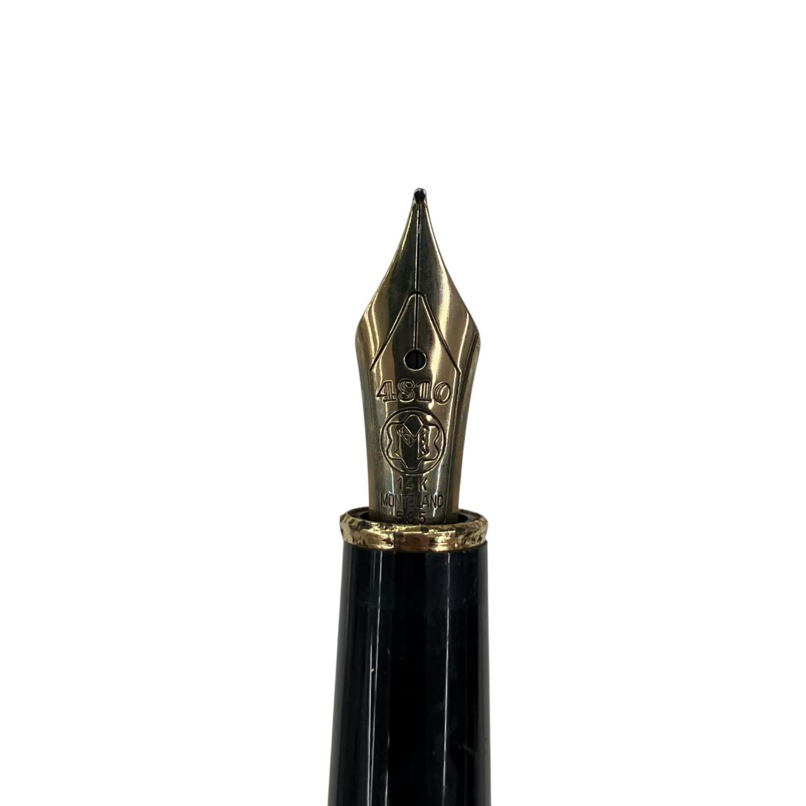 683000 MONTBLANC モンブラン ペン先 14K 585 マイスターシュティック ブラック