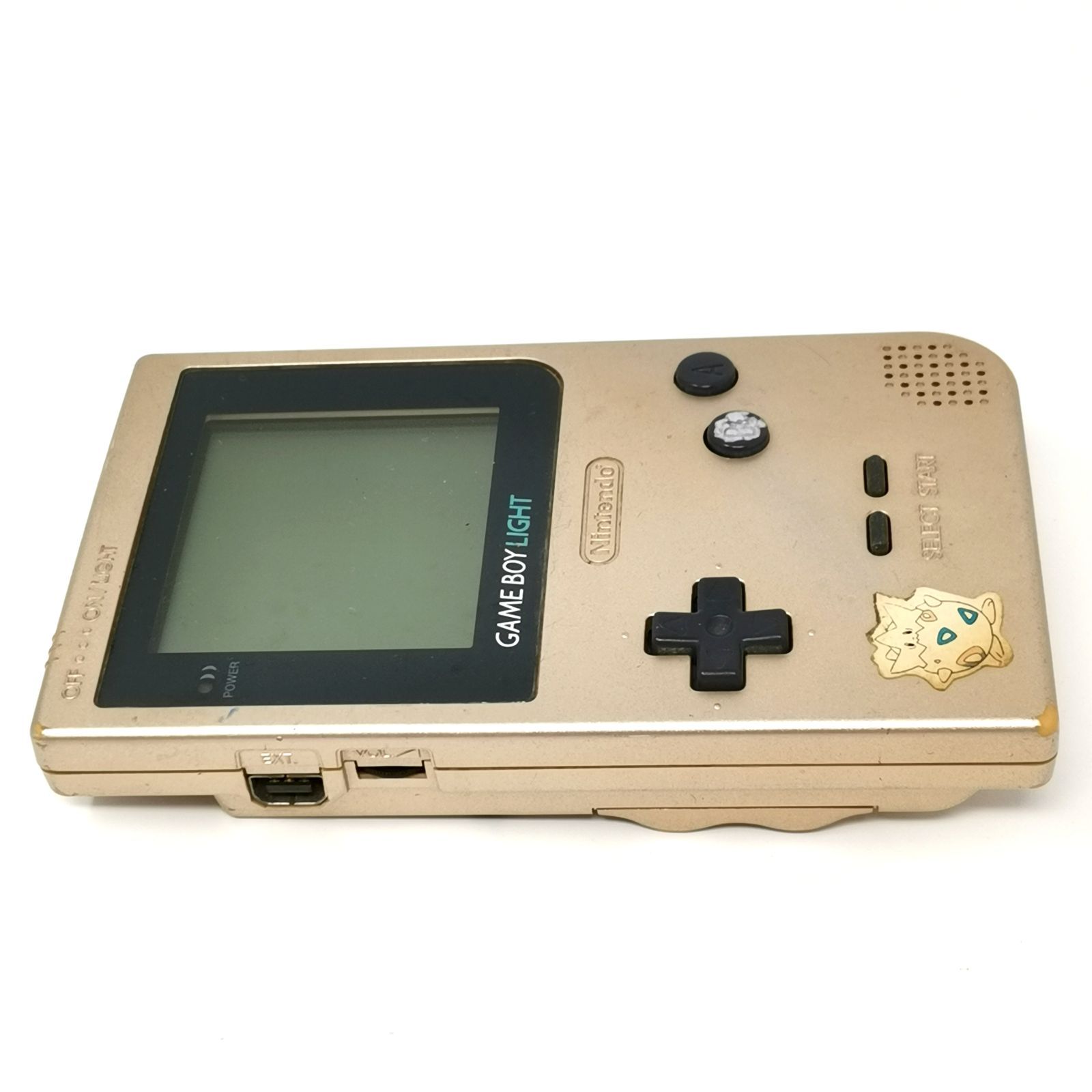 難あり【新品未使用】ゲームボーイライト ゴールド Game Boy Light - Gold 【完動品・希少品】 GAME BOY LIGHT ゴールド