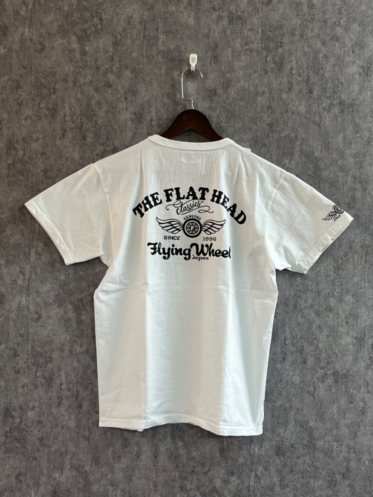 THE FLAT HEAD フラットヘッド 3本針の1本外し Tシャツ FN-THC-043