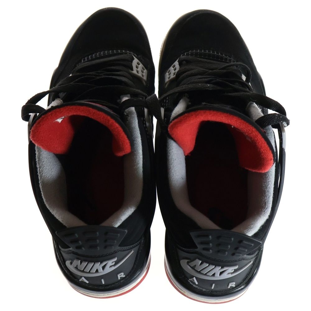 Nike Air Jordan ハイカットスニーカー ブラック/レッド 27cm NIKE ナイキ 【観賞用】94年 復刻 エアジョーダン1ブレッド
