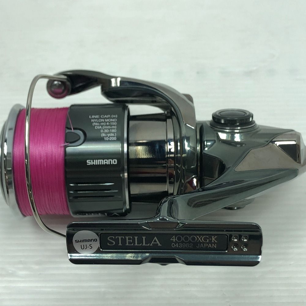 ΣΣSHIMANO シマノ 22ステラ4000XG 替ハンドル付 スピニングリール 目立った傷や汚れなし |mercariメルカリ官方指定廠商|Bibian比比昂代買代購