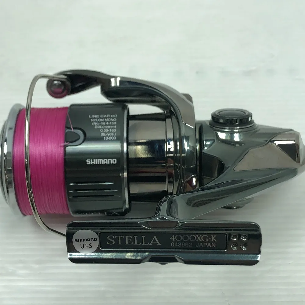 ΣΣSHIMANO シマノ 22ステラ4000XG 替ハンドル付 スピニングリール 目立った傷や汚れ なし|mercariメルカリ官方指定廠商|Bibian比比昂代買代購