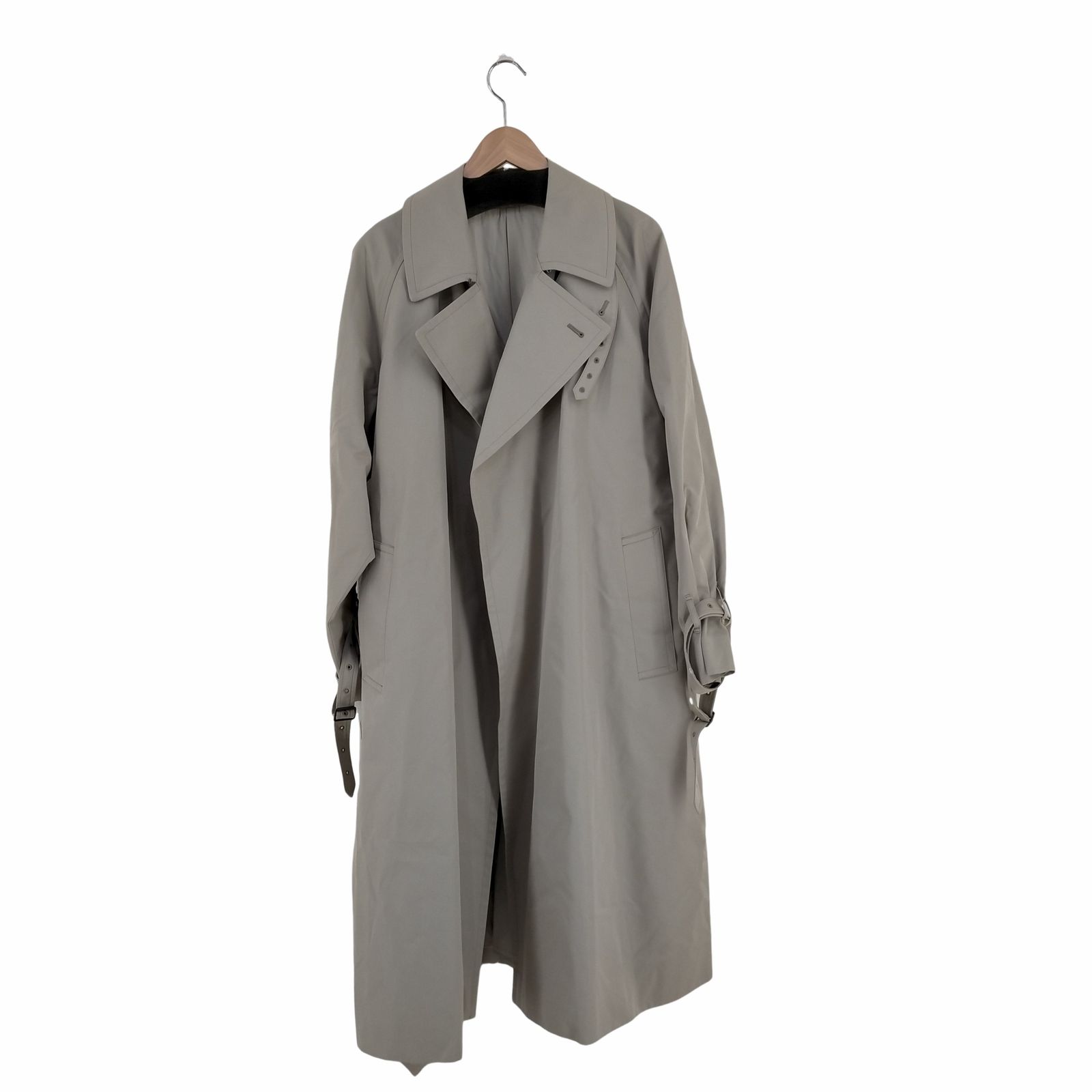 ブラームス BLURHMS Gabardine Double Belt Trench Coat メンズ JPN：2 