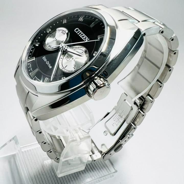 定価4.5万円】シチズン エコドライブ ソーラー シルバー メンズ腕時計