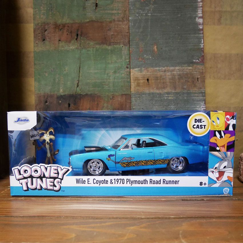 LOONEY TUNES レトロミニカー 1/24 JADA TOYS 1970 Plymouth Road w