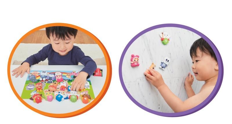 わいわいたのしい いろいろピッタン知育セット