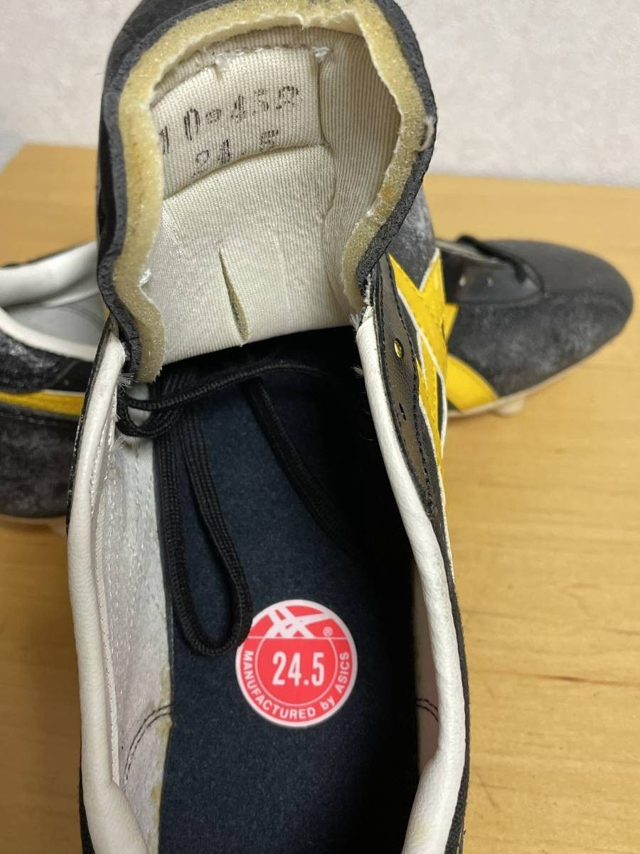 【60s】オニツカタイガー 布製サッカーシューズ 未使用 アシックス【希少】 1970年代】オニツカタイガー サッカーシューズ 未使用【希少
