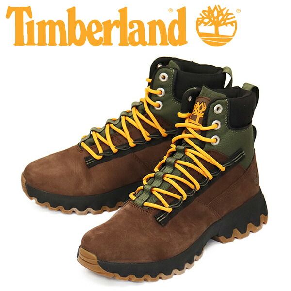 Timberland (ティンバーランド) A2M9D EDGE BOOT WP エッジブーツ ウォータープルーフ Dark Brown TB354 tb US8.5-約26.5cm
