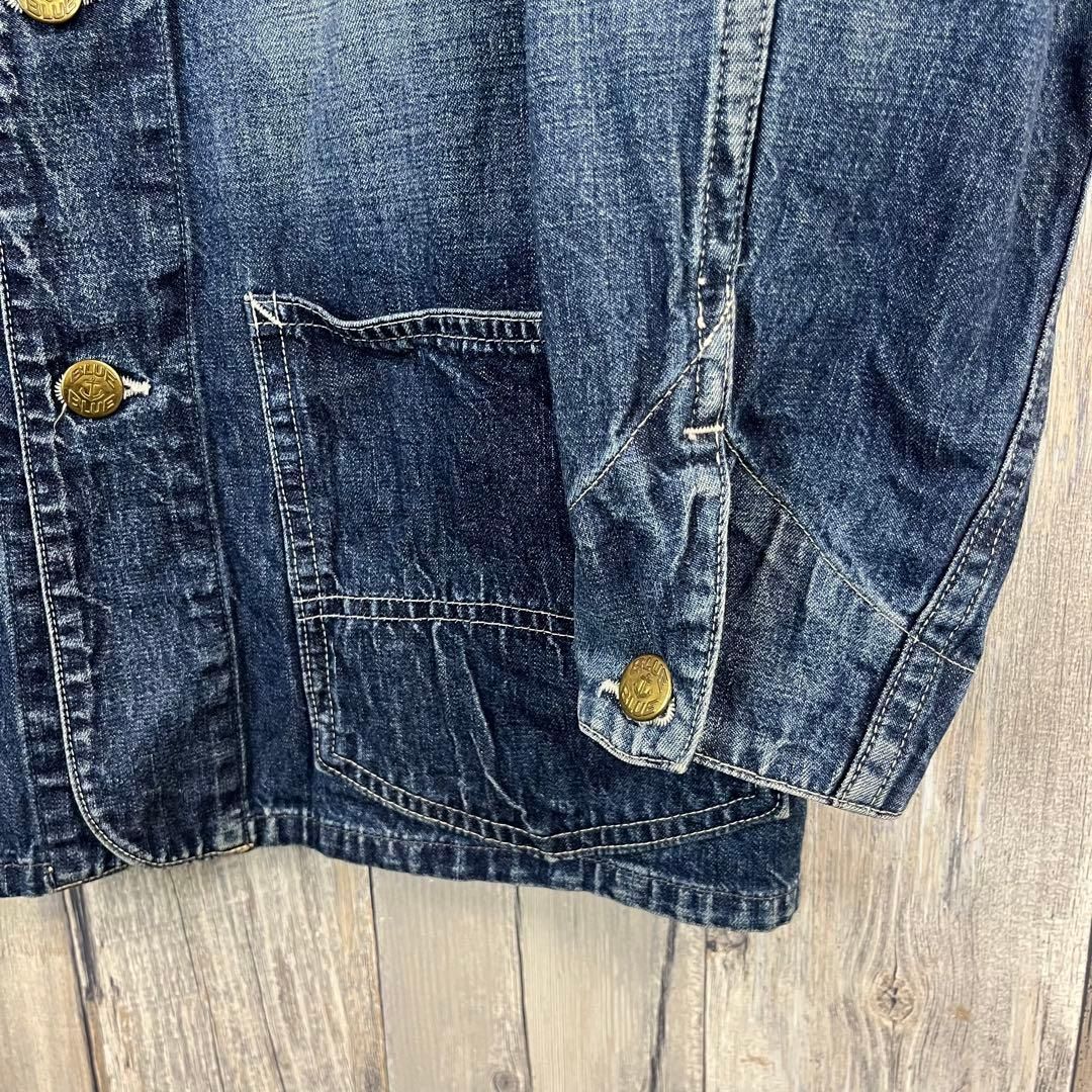 BLUE BLUE ブルーブルー 日本製 デニム カバーオール ジャケット 3