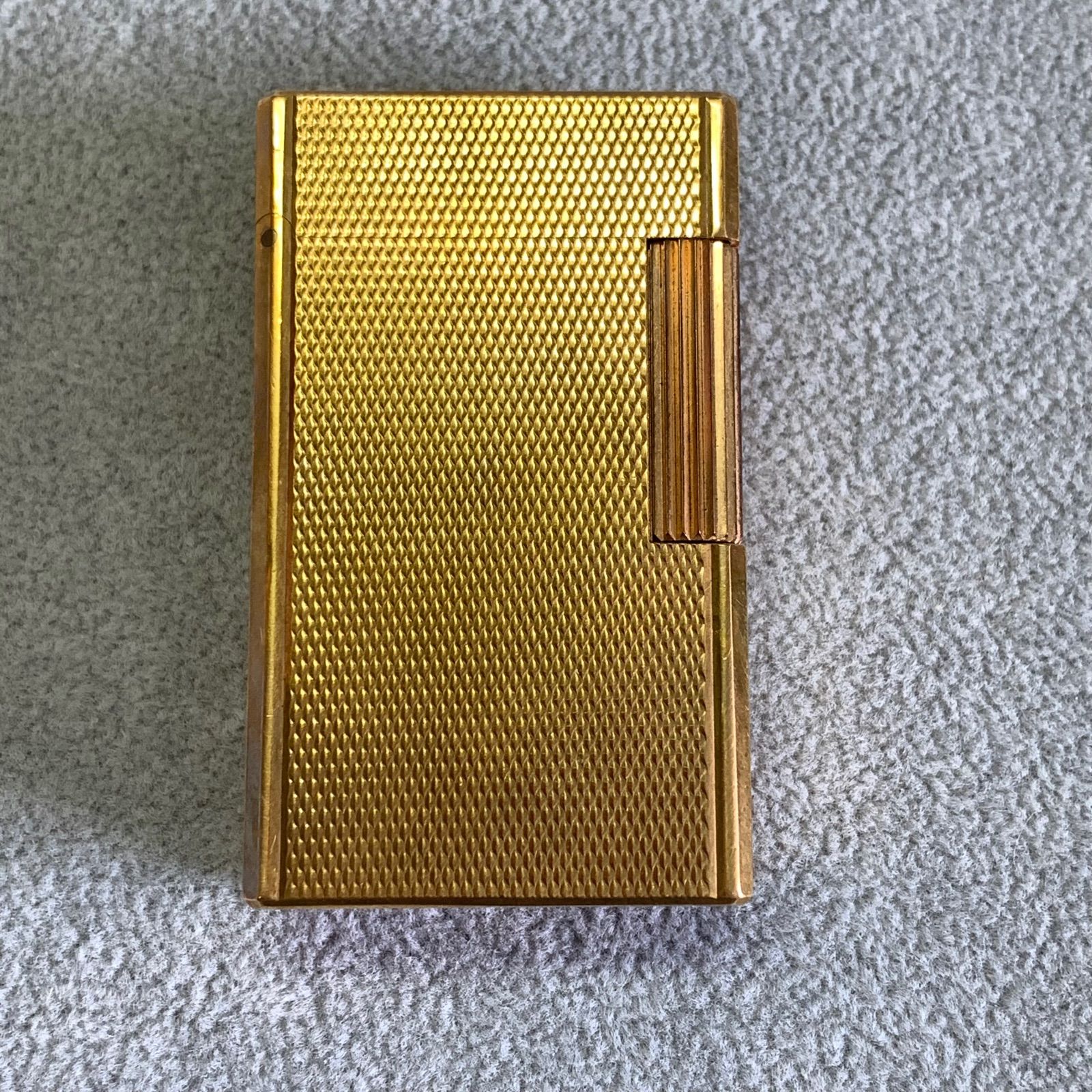 S.T. Dupont デュポン　ライター　ゴールド ライン2 ヴァーティカルライン イエローゴールド | S.T. Dupont