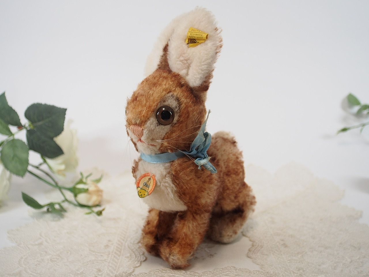シュタイフ☆Ossi Rabbit 18cm オールIDs完品☆ウサギのオッシー 