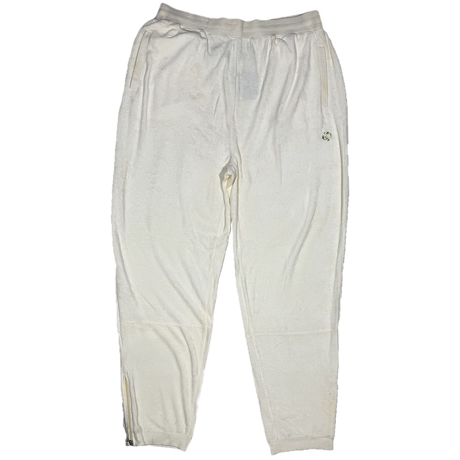 ミーザン アート デザインパッチ 長袖 スウェット 上下セットアップ  