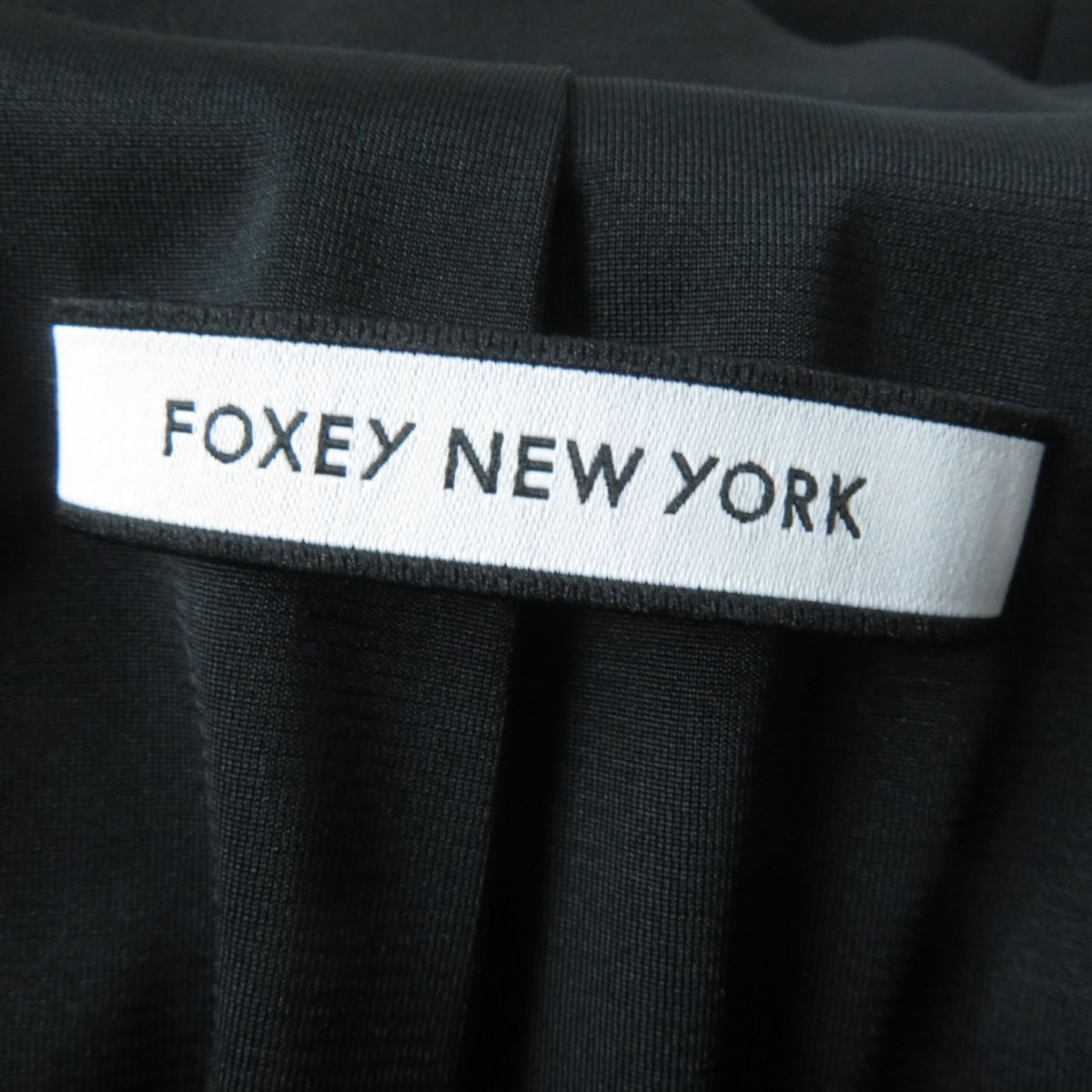 極美品☆正規品 FOXEY NEW YORK フォクシー ニューヨーク 36473 5分袖