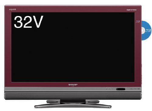 シャープ 32V型 液晶 テレビ AQUOS LC-32DX2-R ハイビジョン 