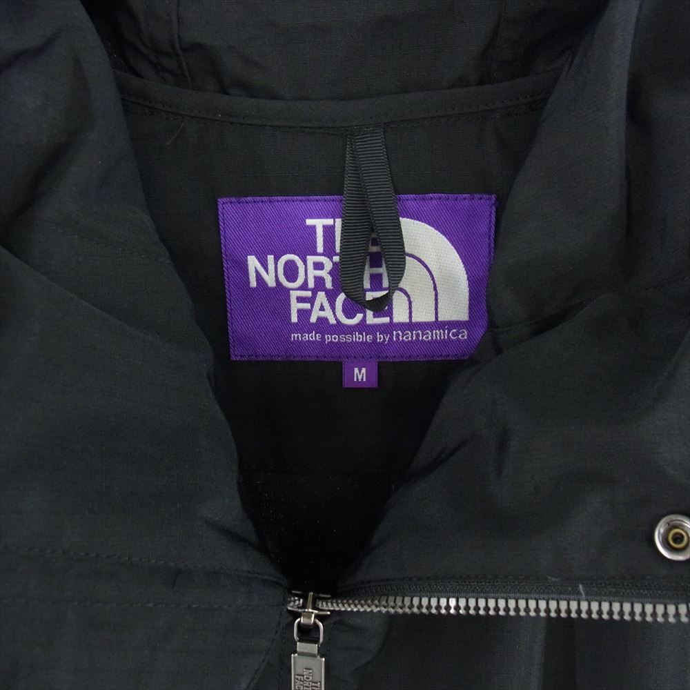 THE NORTH FACE ノースフェイス 23AW NP2355N PURPLE LABEL Mountain Wind Parka パープル レーベル マウンテン パーカー ブラック系 M【美品】【中古】