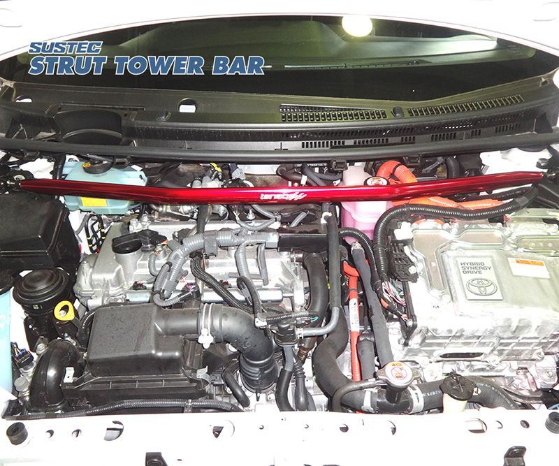 tanabe×SUSTEC NHP10 アクア_GRスポーツ 2WD_1500 HV_H29|6～R3|7 用ストラットタワーバー NST61