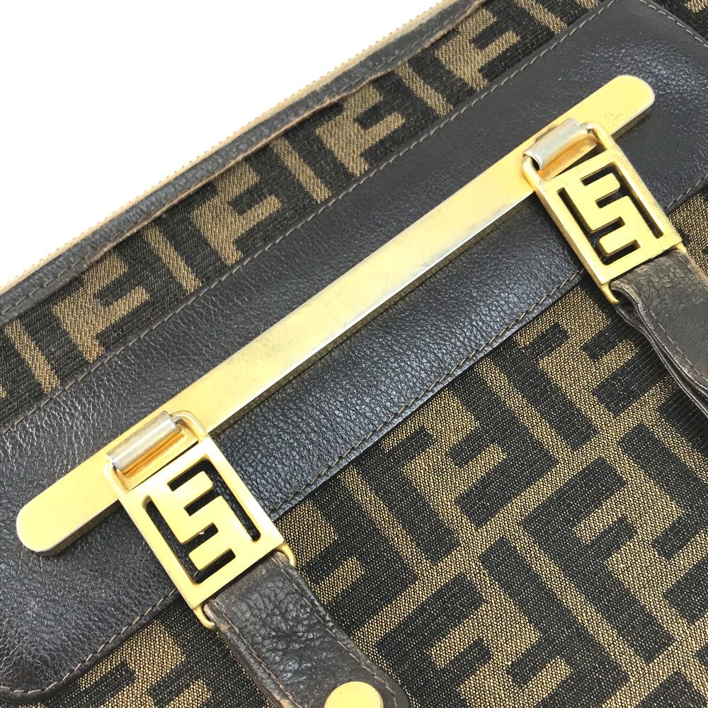 FENDI フェンディ ズッカ柄 トートバッグ FFロゴ ヴィンテージ フェンディ ヴィンテージ ズッカ FF柄 トートバッグ ショルダー